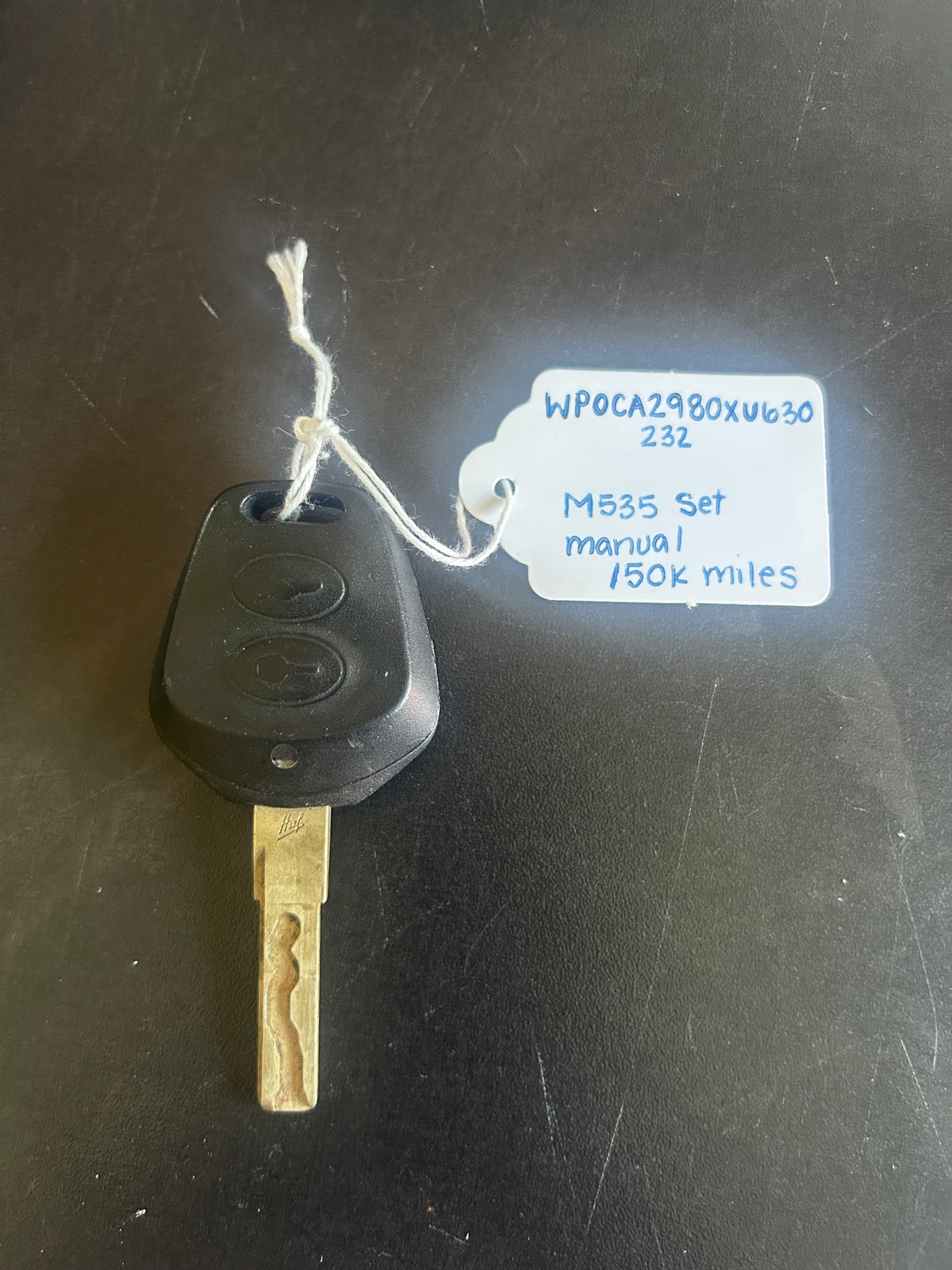 1999 Porsche 986 Boxster DME, ECU, and Key