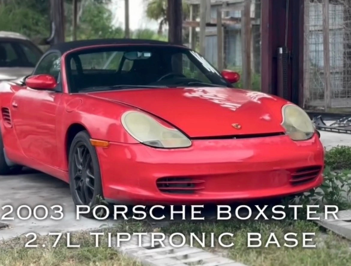 2003 Porsche Boxster (Message for Pricing)