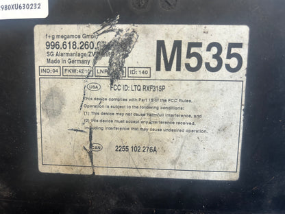 1999 Porsche 986 Boxster DME, ECU, and Key