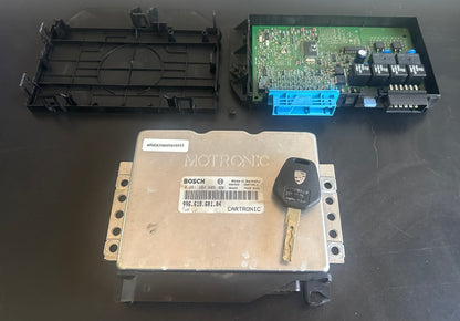 1999 Porsche 986 Boxster DME, ECU, and Key